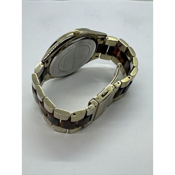 Michael Kors Slim Runway MK4284 Women\'s Two Tone Analog Dial Quartz Watch JNA246 main image 7